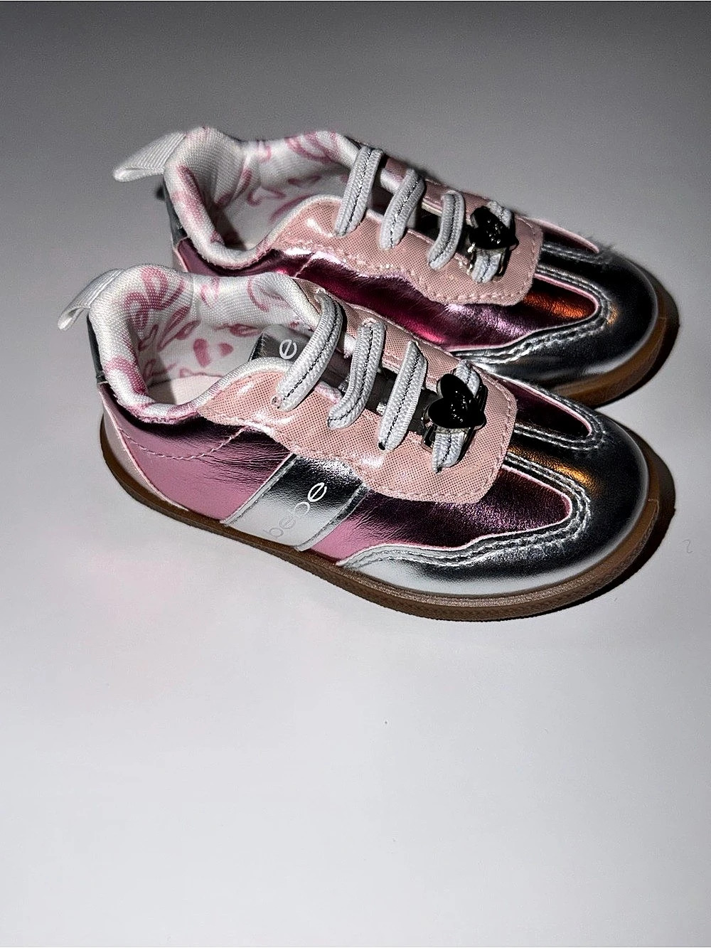 (Baby Size: 5) Bebe Color Block Sneakers Size US 5 Like New